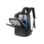 ბიზნეს ლეპტოპის ზურგჩანთა USB დამტენით