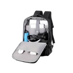 ბიზნეს ლეპტოპის ზურგჩანთა USB დამტენით