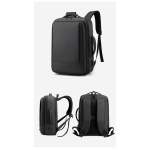 ბიზნეს ლეპტოპის ზურგჩანთა USB დამტენით