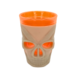 ჰელოუინის ჭიქა თეთრი