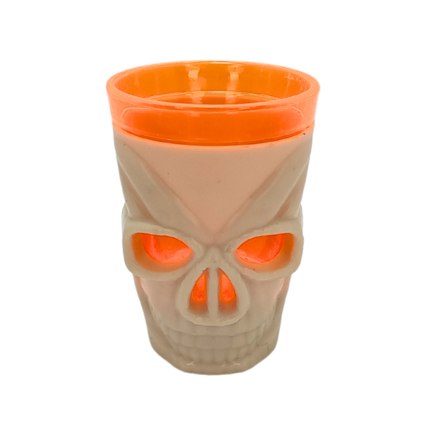 ჰელოუინის ჭიქა თეთრი