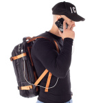 სამოგზაურო ლეპტოპის ზურგჩანთა USB დამტენით wizz air