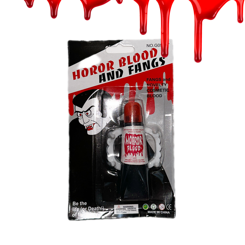 ხელოვნური სისხლი და კბილები