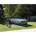 549X274X132 სმ კარკასული აუზი ქვიშის ფილტრით, ტენტით, კიბითა და დასაფენით INTEX - Image 3