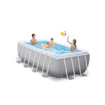 400X200X122 სმ კარკასული აუზი კატრიჯით, ფილტრითა და კიბით INTEX - Image 2