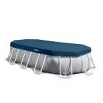 503X274X122 სმ კარკასული აუზი კატრიჯით, ფილტრით, ტენტით, კიბითა და დასაფენით INTEX - Image 8